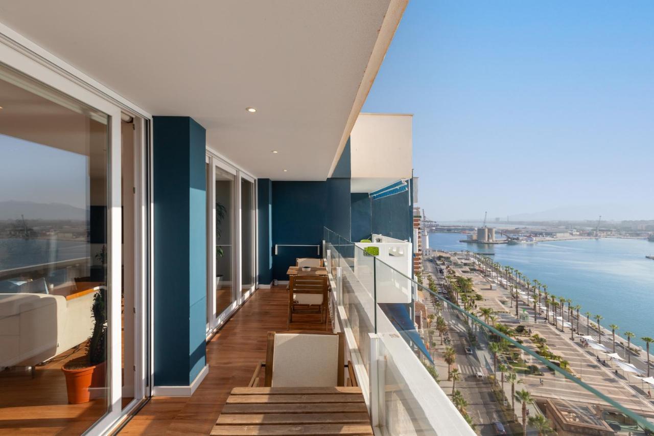 Luxury Beach/Port Apartment マラガ エクステリア 写真