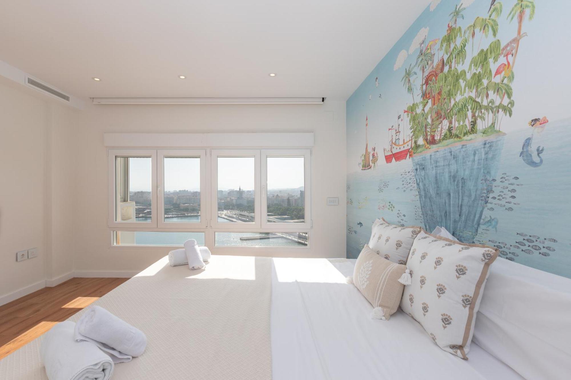 Luxury Beach/Port Apartment マラガ エクステリア 写真